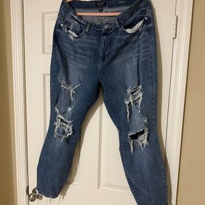 Judy Blue Distressed Boyfriend Jean